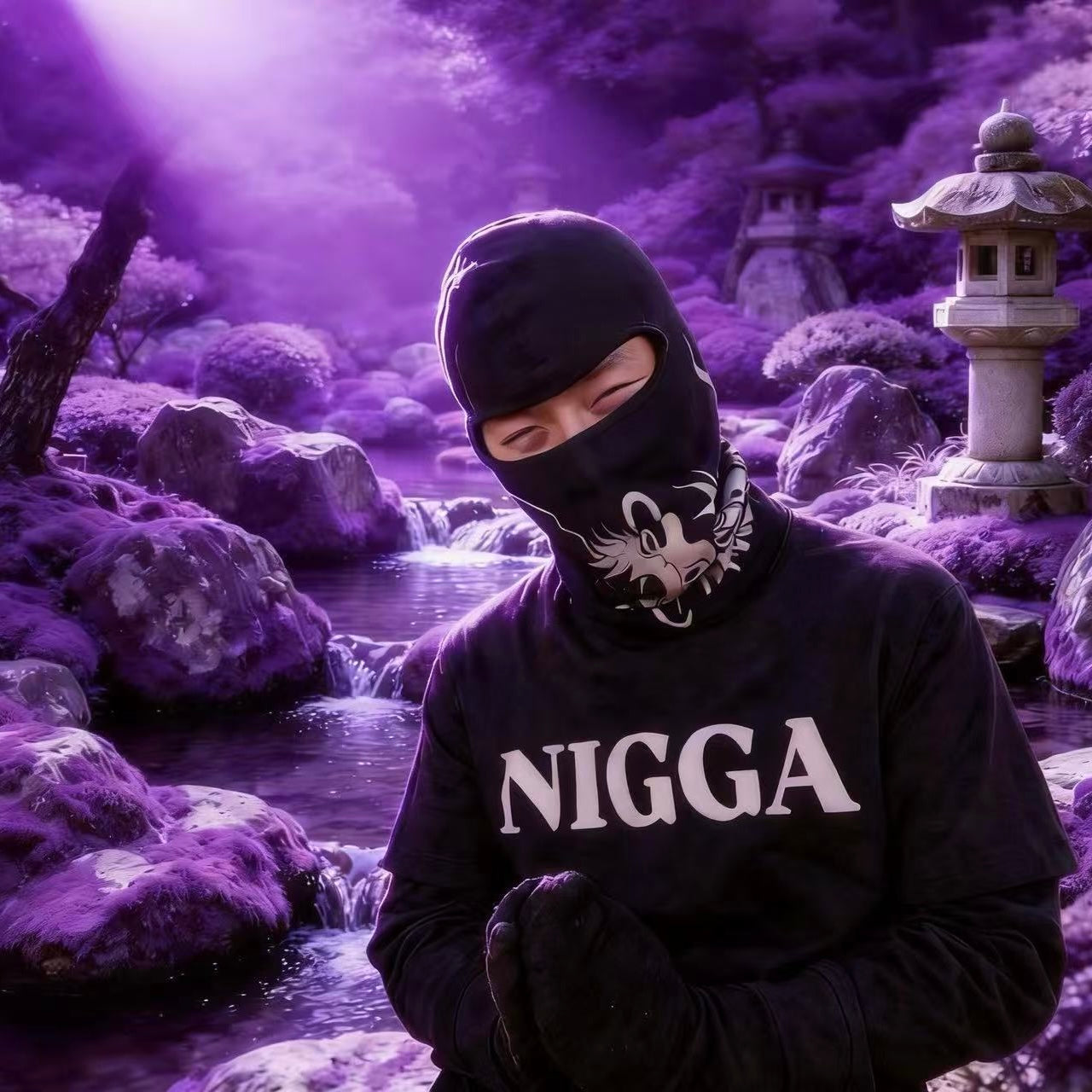 NIGGA SHIRT in "BLACK"