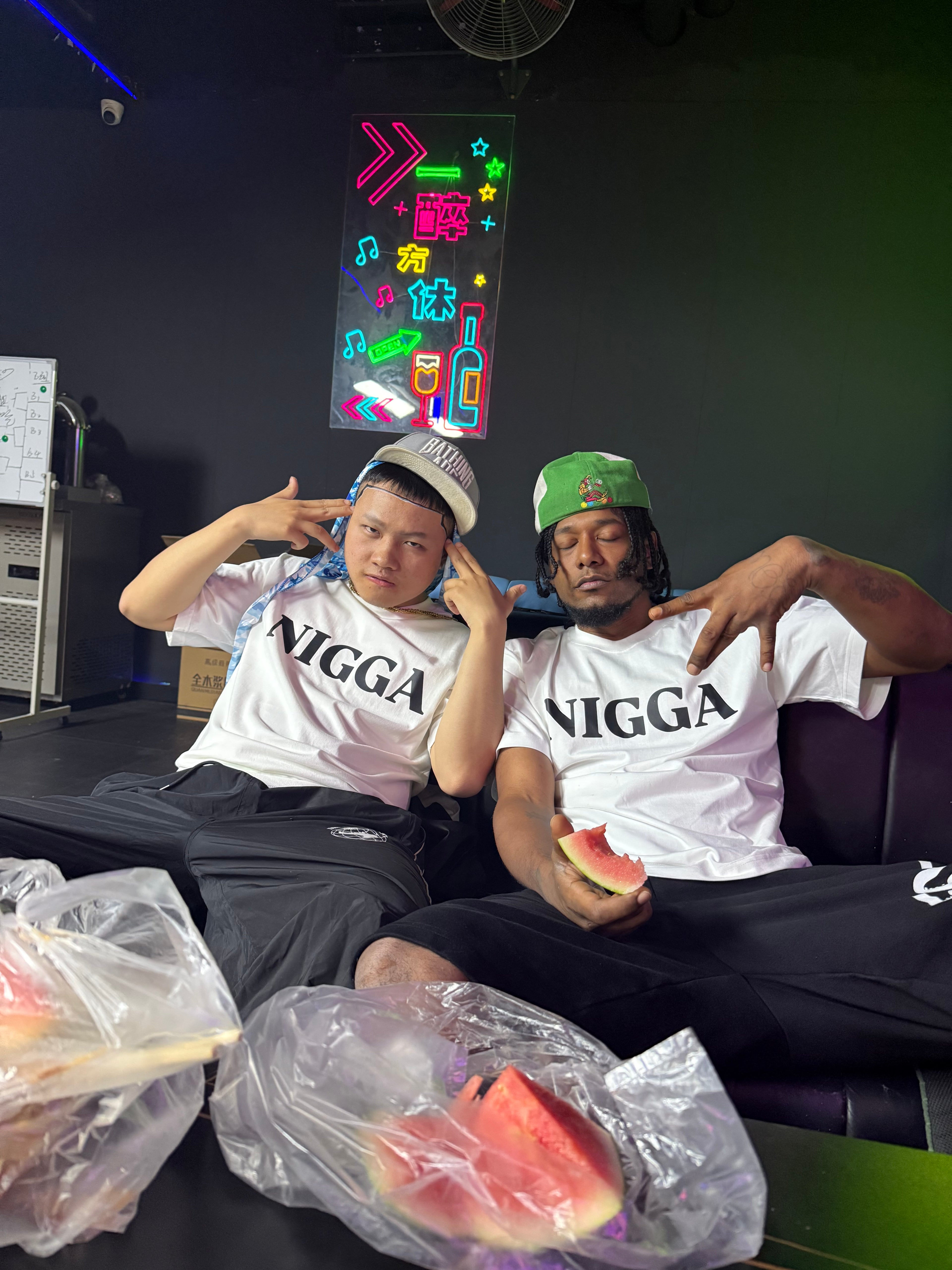 NIGGA SHIRT in "WHITE"